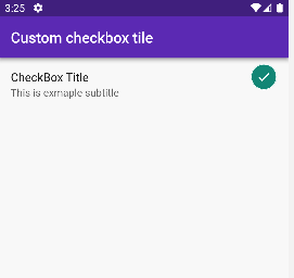 Custom Checkbox Tile In Flutter Mobikul