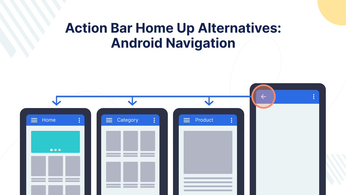 Action Bar Home Up Alternatives: Android Navigation - Mobikul