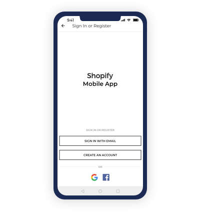 Social Login: Mobile App Builder for Shopify‑ Mobikul - Webkul Blog