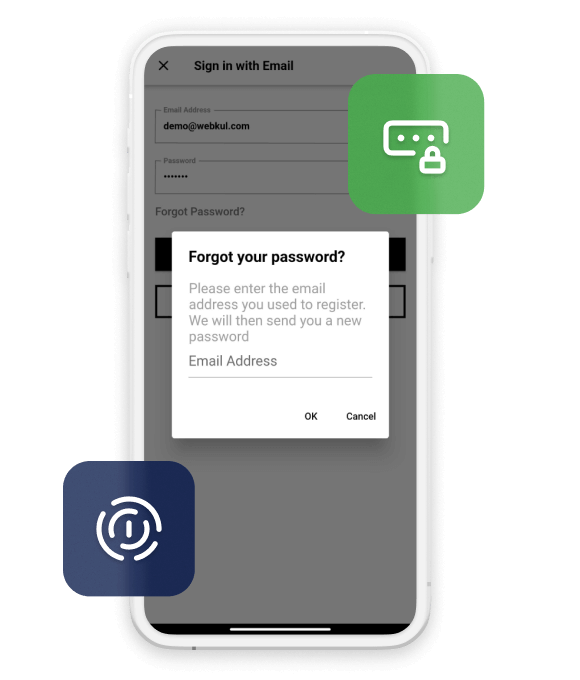 Reset The Forgotten Password