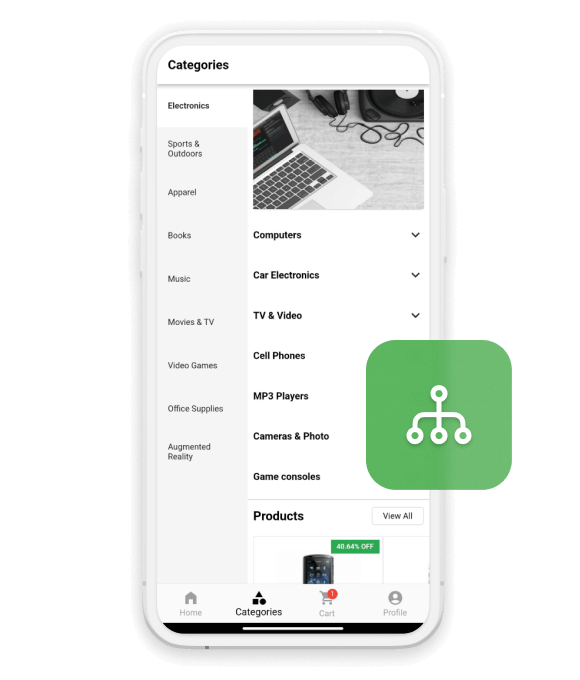 Choose From Multiple Categories Available