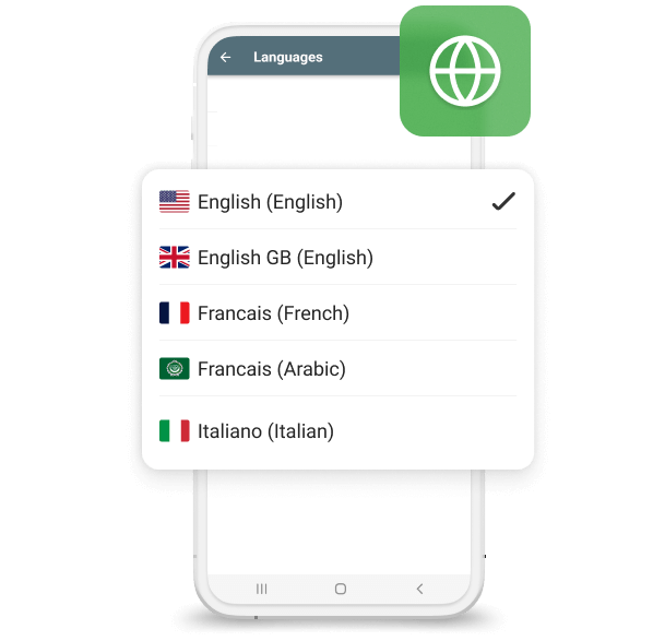 Multi Lingual Support