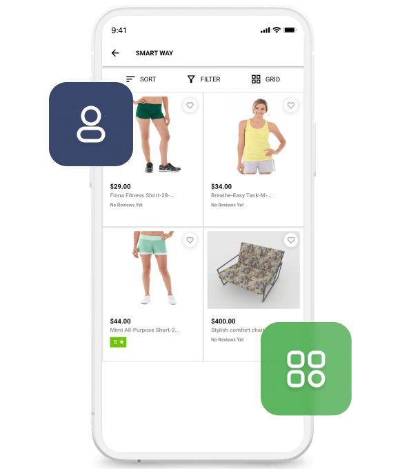 Seller’s Collection Page