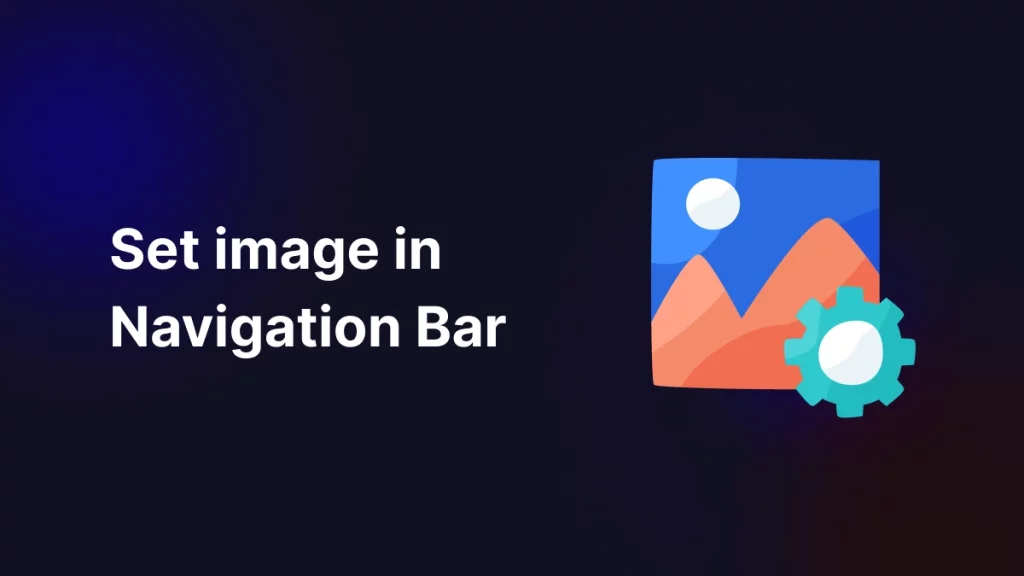 Set image in Navigation Bar