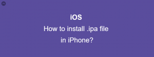 iphone ipa files