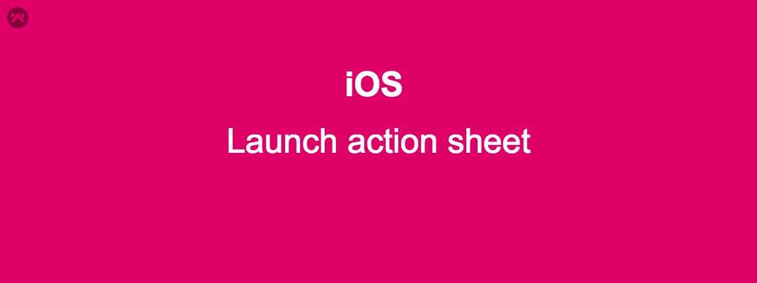 Launch Action Sheet In Ios Mobikul