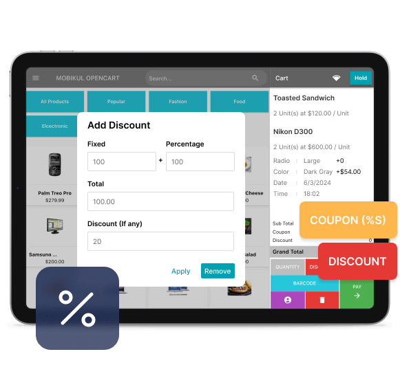 Discount And Coupons