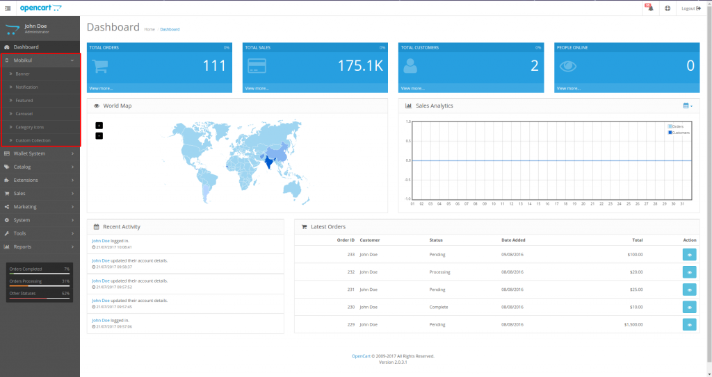 Mobikul Module Admin Panel for Opencart - Mobikul FAQ