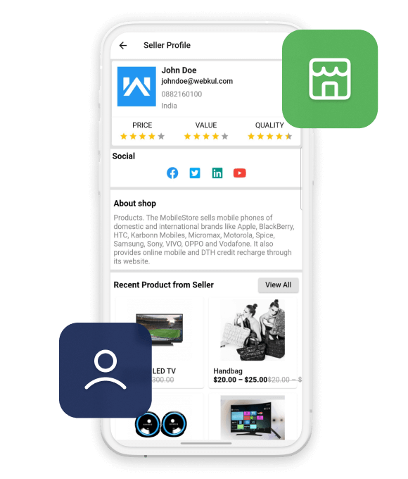 Multi Vendor Mobile App for WooCommerce