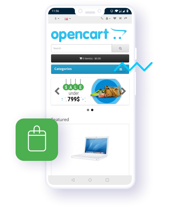Opencart Hybrid Mobile App
