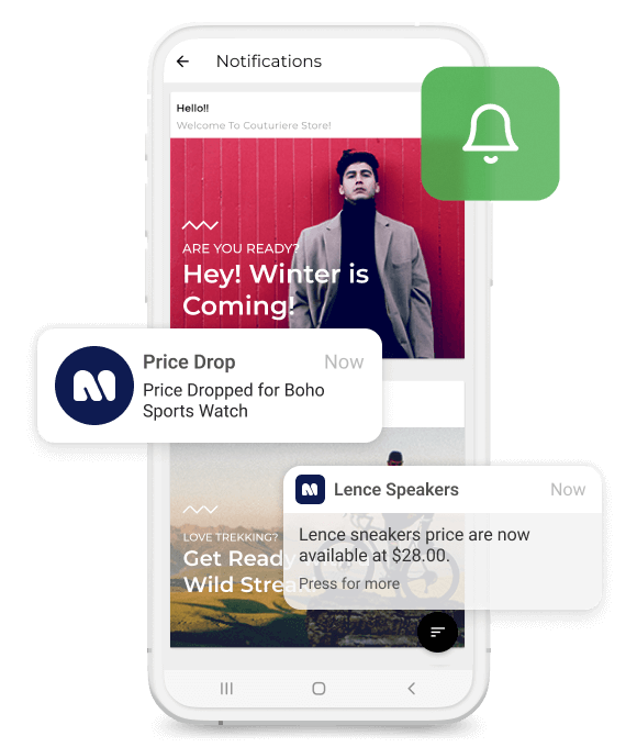 Push Notification – Order Status Update Push Notification – Order Status Update