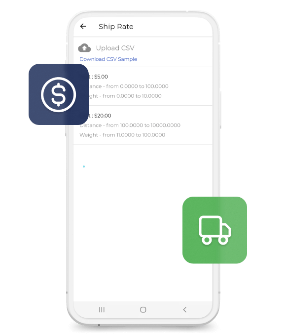 Shipping Rate Calculation Shipping Rate Calculation