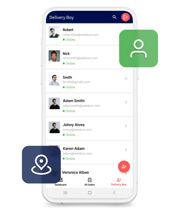 Multiple Delivery Boys Available