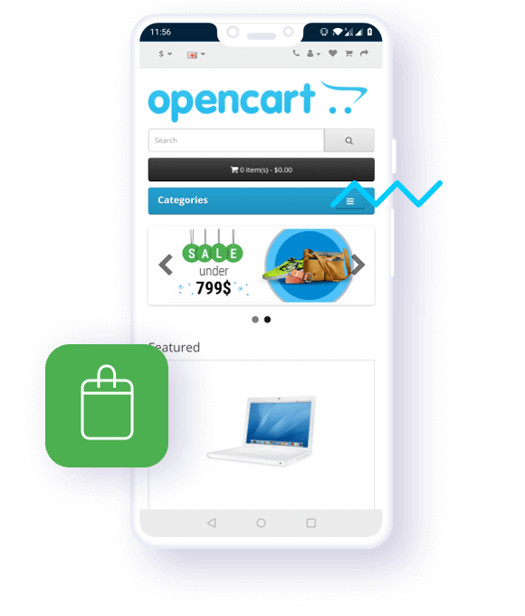 Opencart Hybrid Mobile App