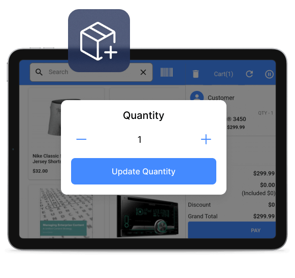 Product Quantity Update Product Quantity Update