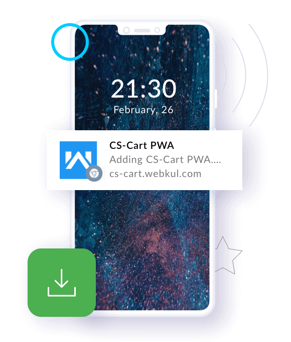 Download Notification Update