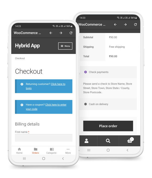 Faster Checkout Faster Checkout