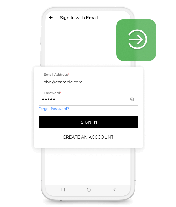 Quick Sign-Up And Sign-In Via mail id Quick Sign-Up And Sign-In Via mail id