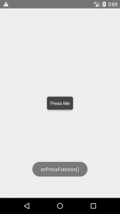 Pressable Component in React-native