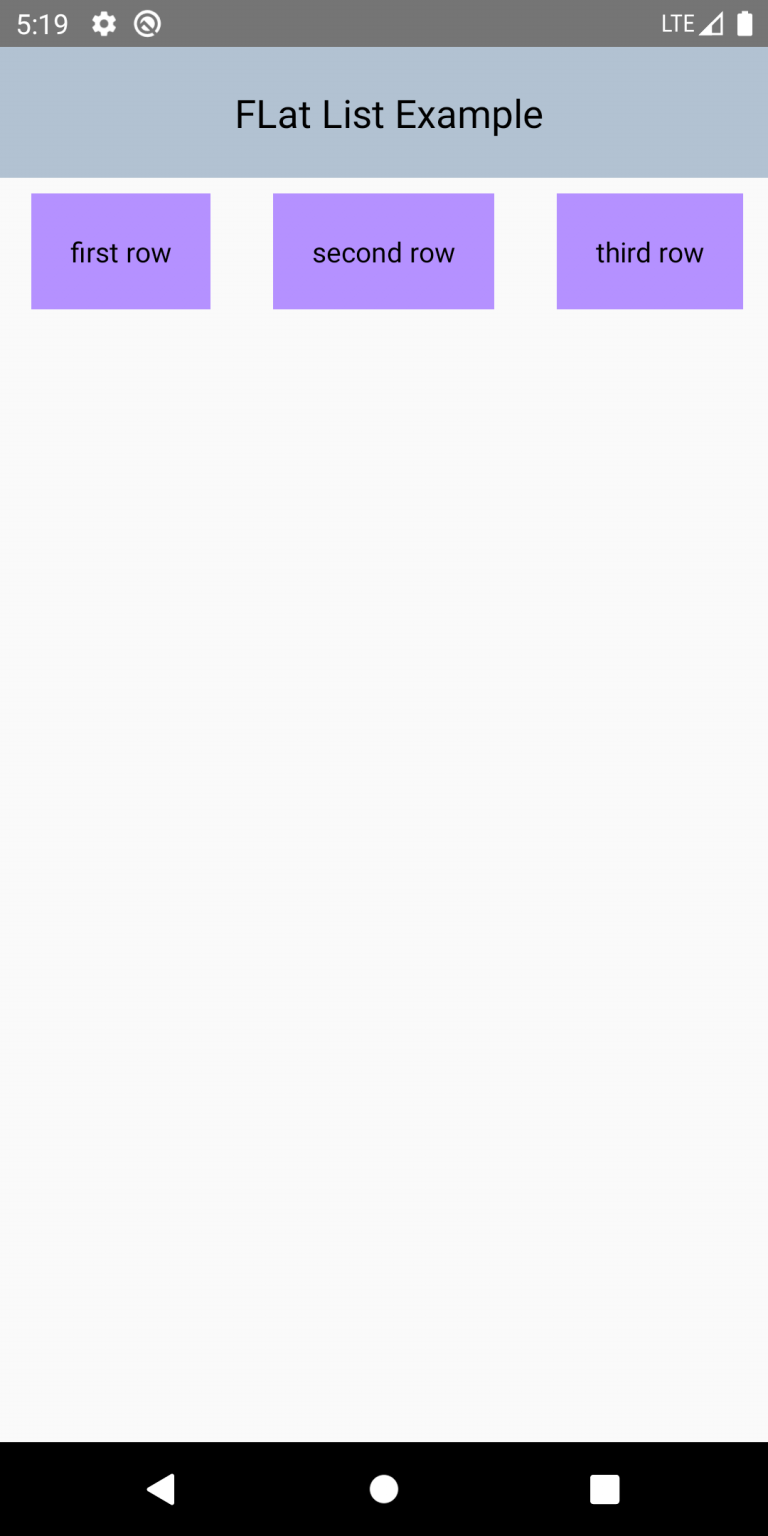 How to show data in list in react native using Flat & Section List
