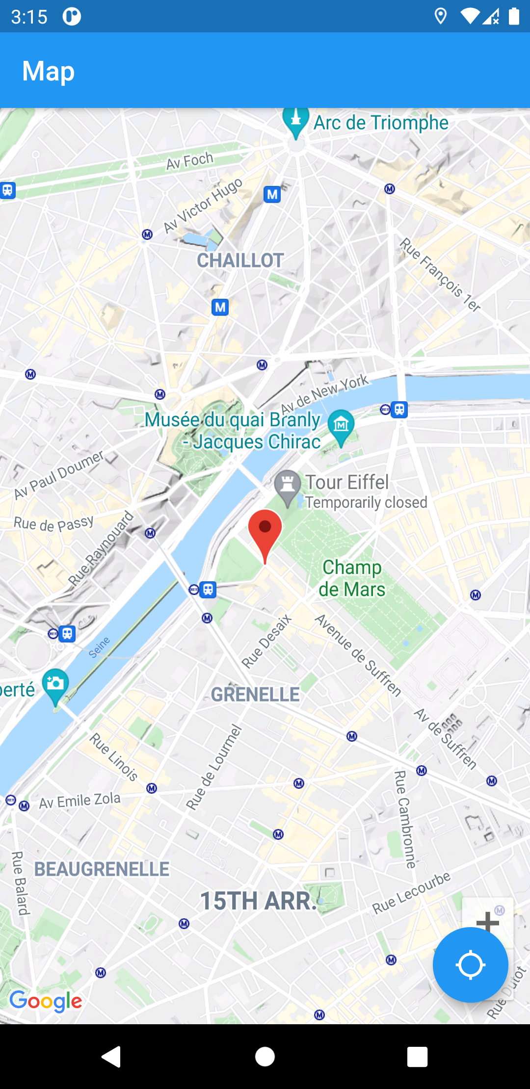 Flutter Get Current Location Example