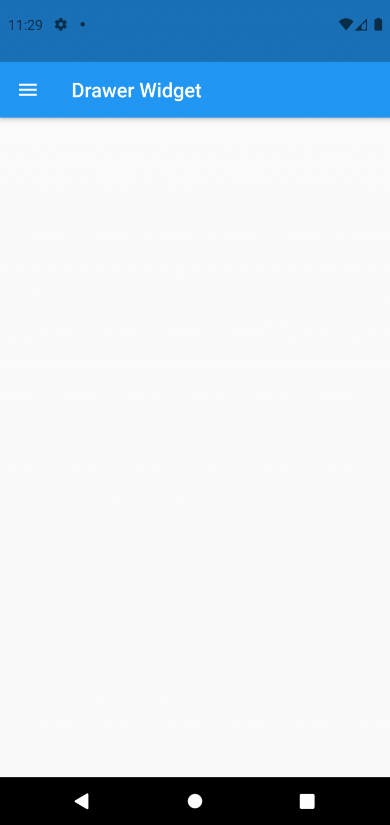 Drawer widget in the flutter - Mobikul