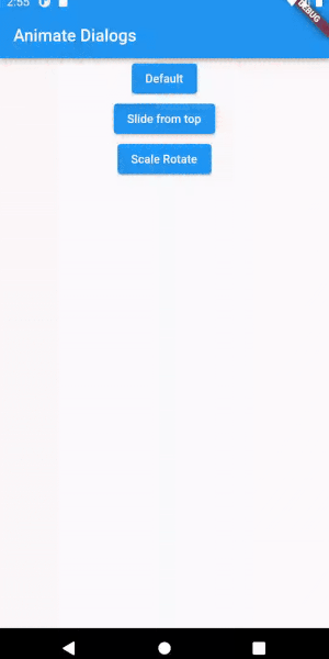 How to animate dialogs in Flutter - Mobikul %