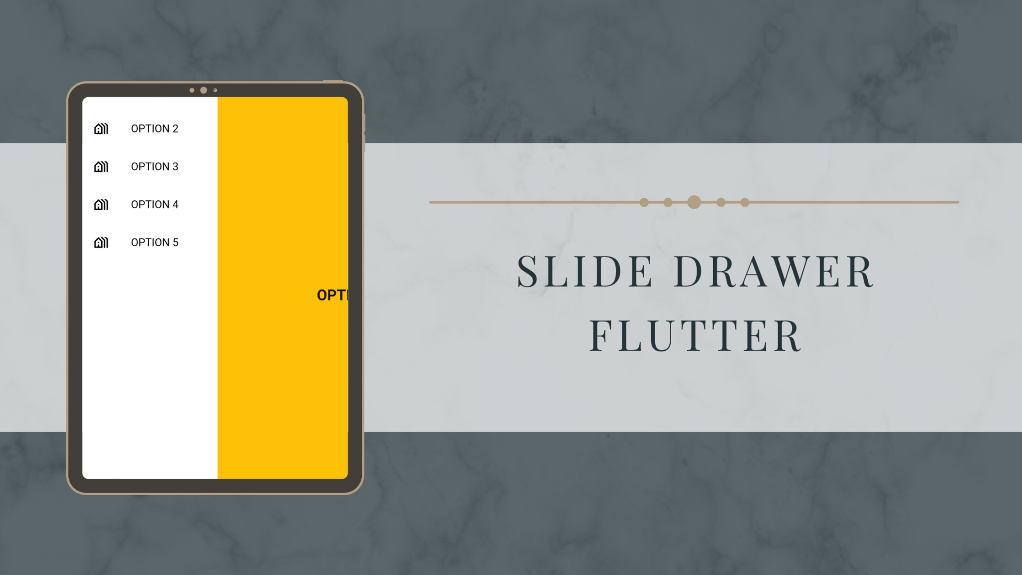 Slide Drawer In Flutter - Mobikul