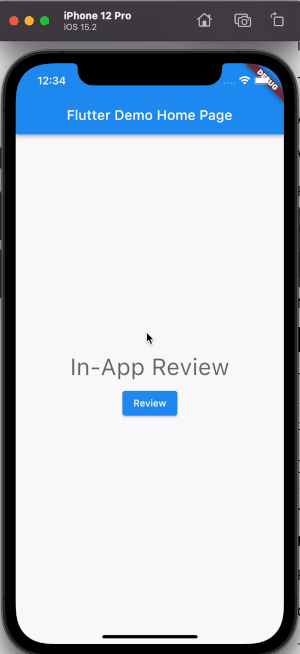 in-app review in flutter review flow