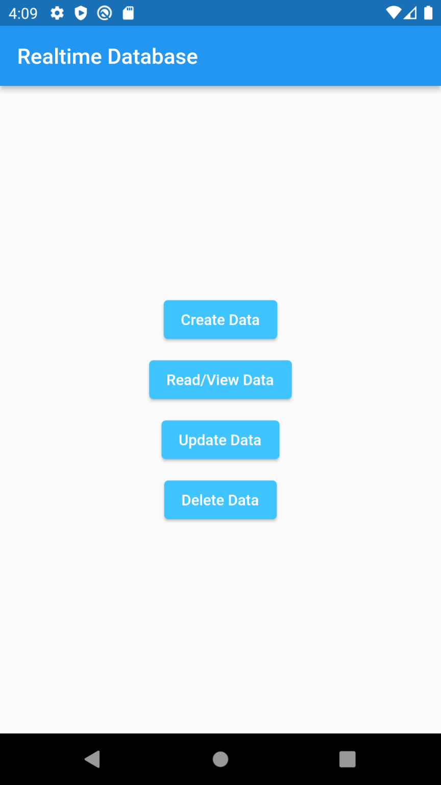 RealTime Database in Flutter App Mobikul