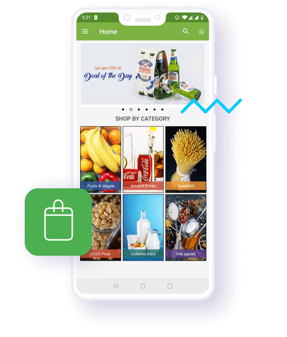 Magento Grocery Mobile App