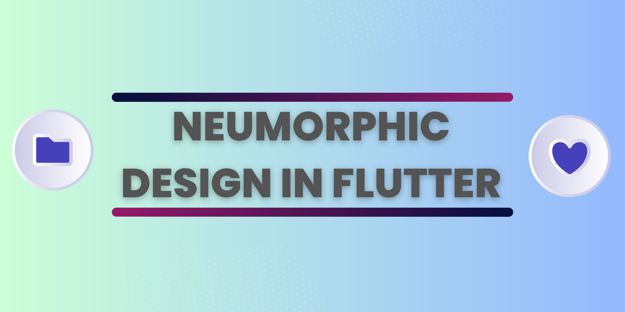 Neumorphic design in Flutter - Mobikul