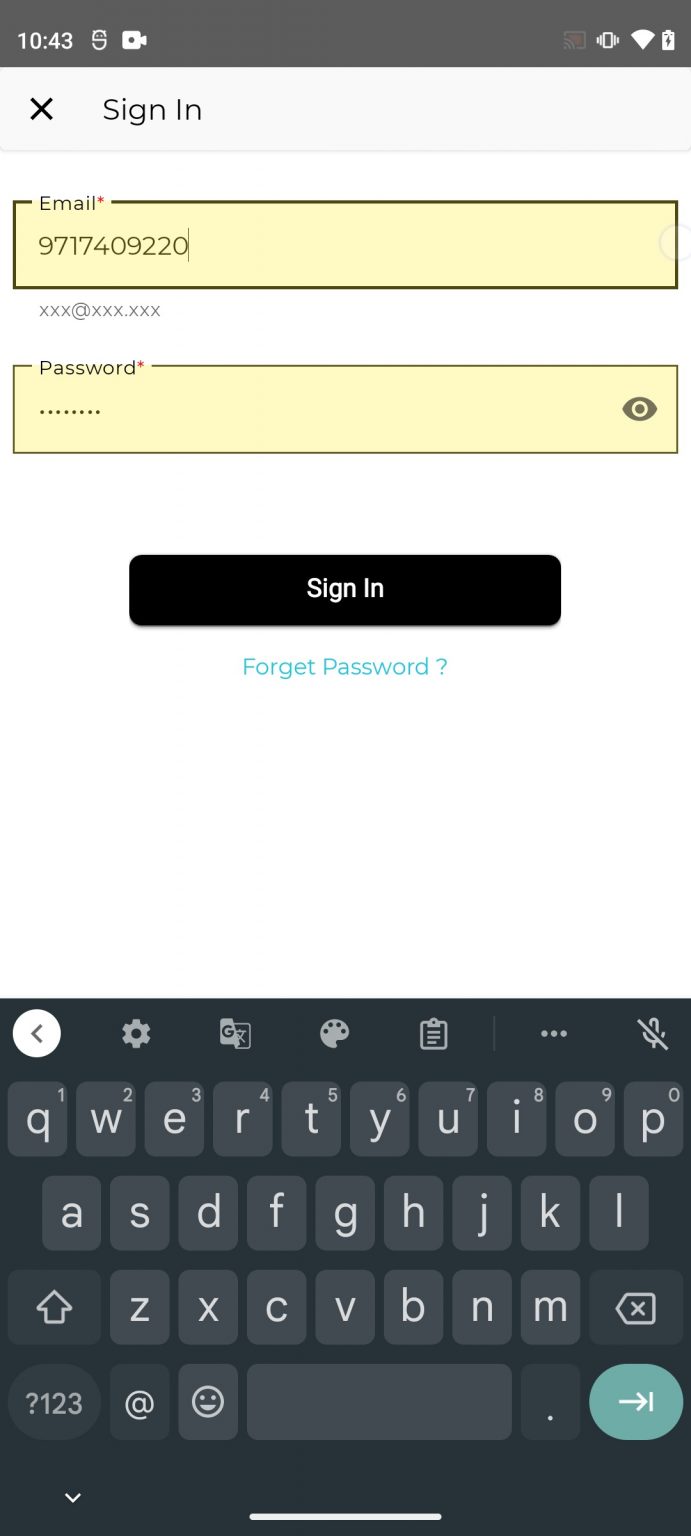 EditText Autofill Autofill in Edittextview android Mobikul