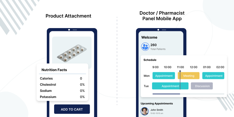 Pharmacy App - Doctor Panel mobile app 