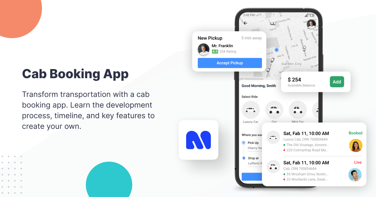Taxi or Cab Booking App Development - Mobikul