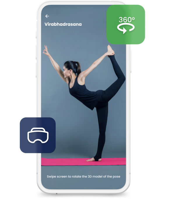 AR and VR for yoga app develpoment