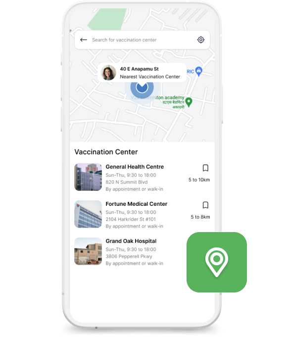Geolocation Services for Covid Tracker App