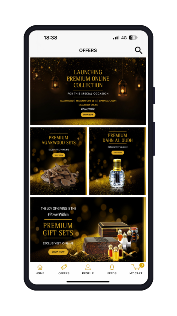 Middle East Ecommerce Mobile App