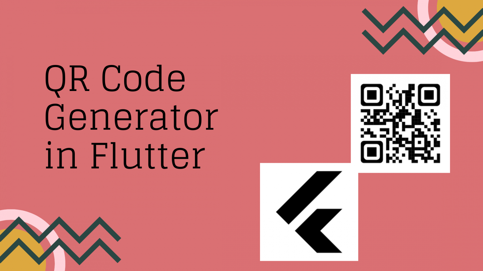 QR Code Generator in Flutter Mobikul