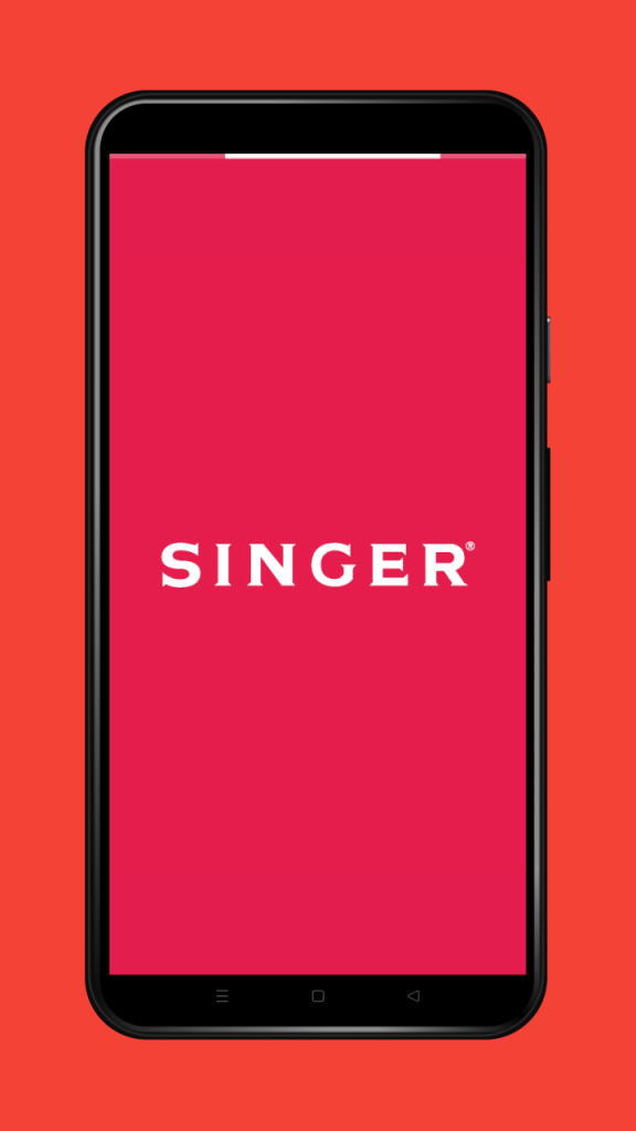 Singer Splash screen