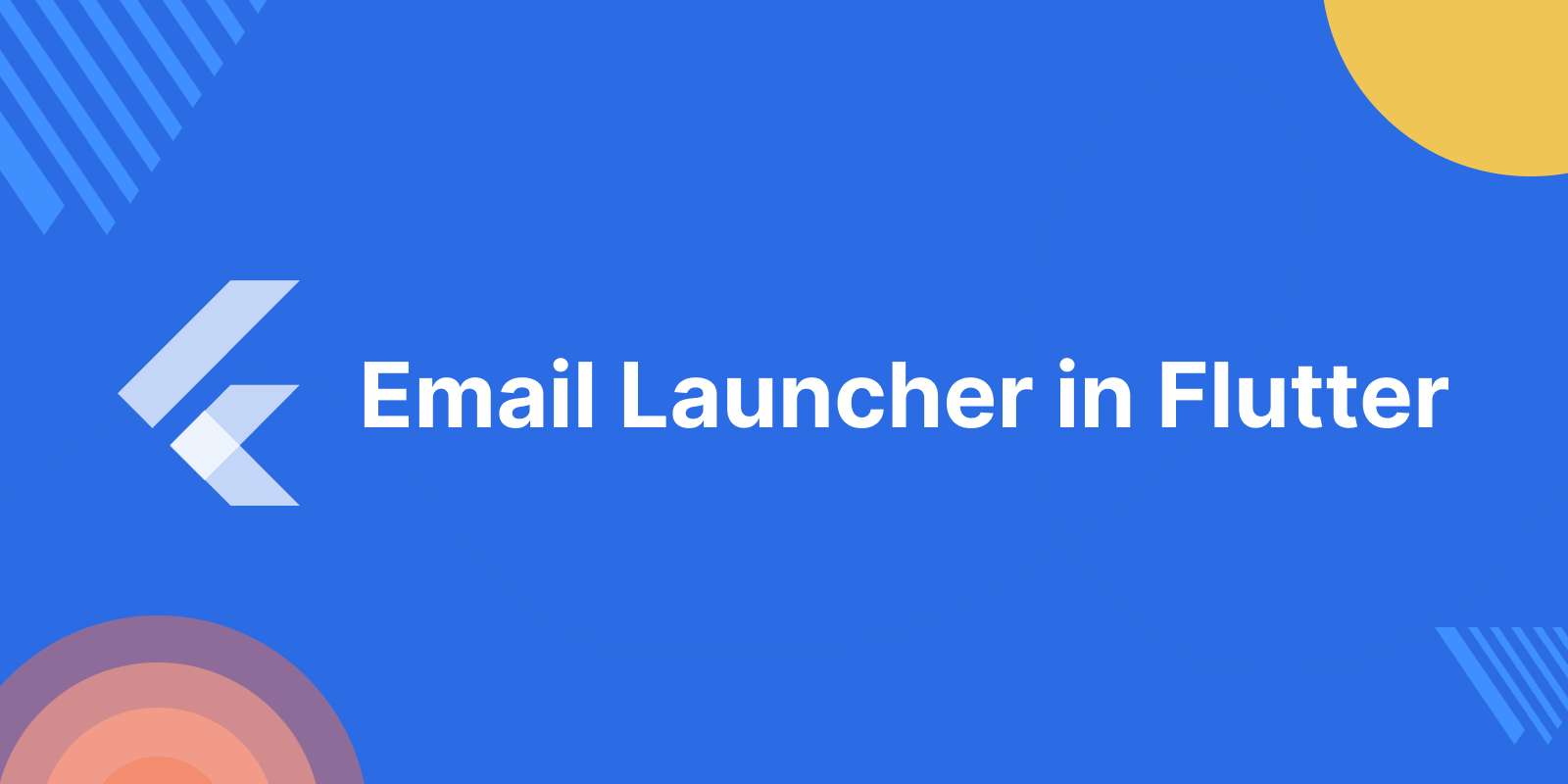 Email Launcher in Flutter
