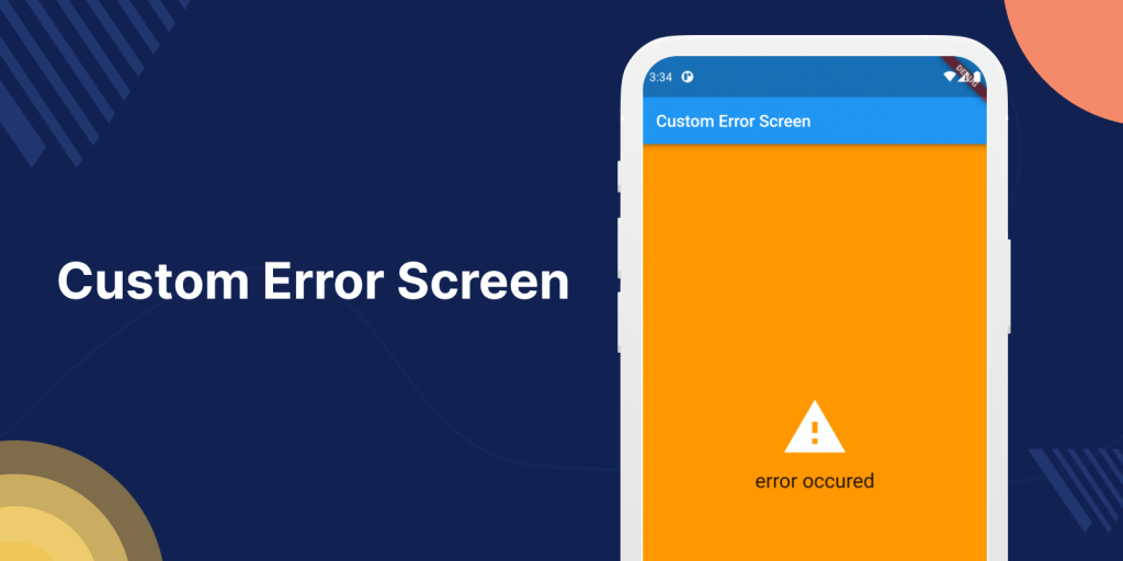 Custom Error Screen in Flutter