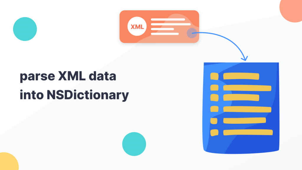 parse XML data into NSDictionary