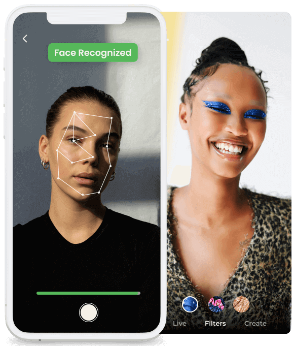 Face tracking and filters